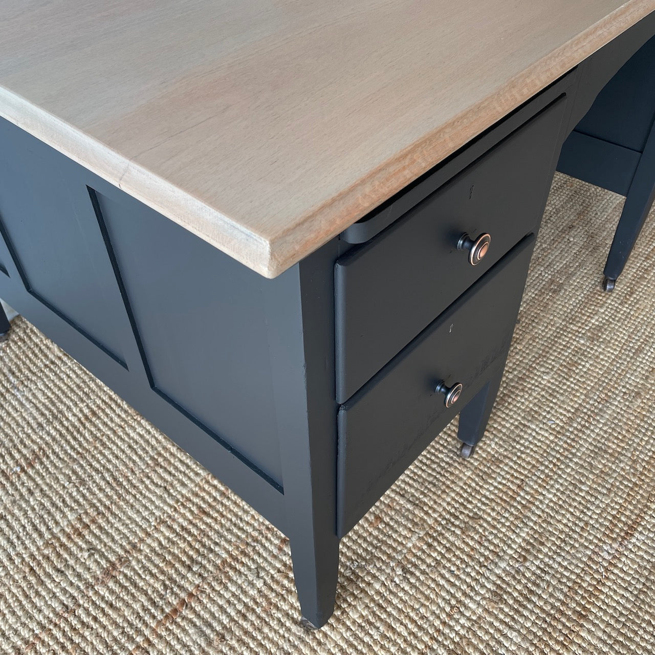 Reclaimed Antique Silky Oak Desk