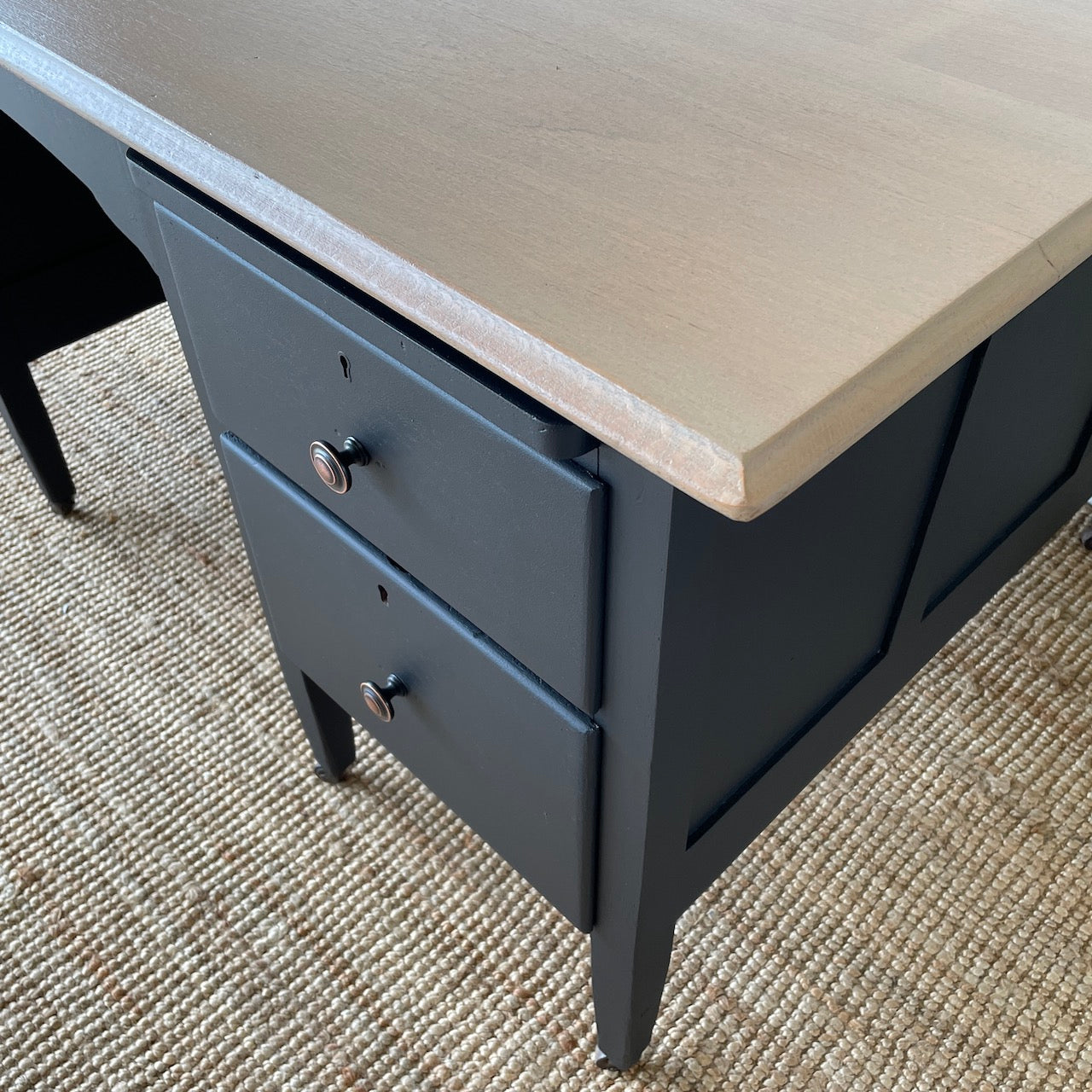 Reclaimed Antique Silky Oak Desk