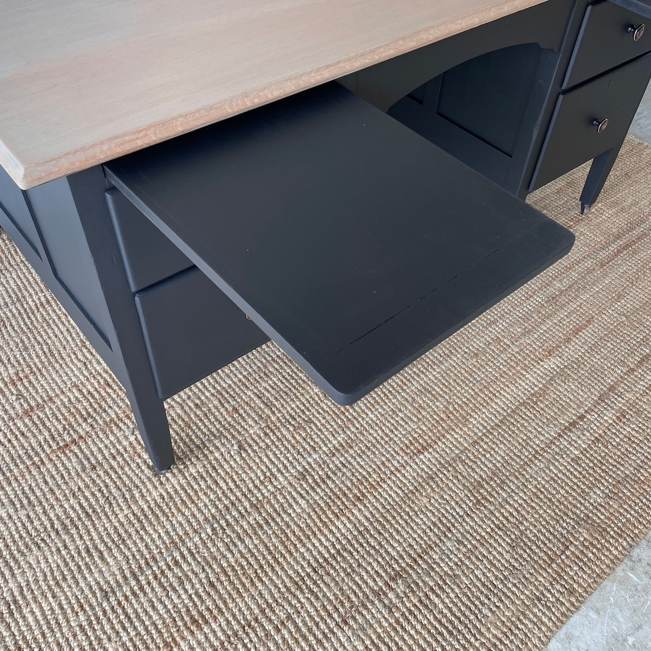 Reclaimed Antique Silky Oak Desk