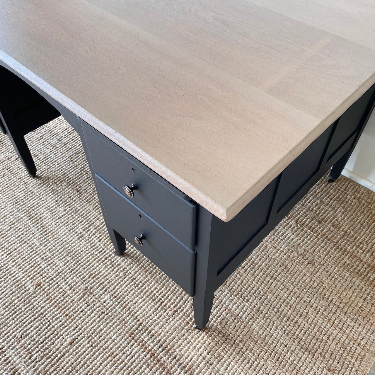 Reclaimed Antique Silky Oak Desk
