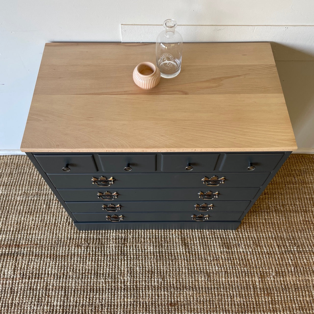Reclaimed Maple Timber Drawers