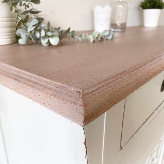 Farmhouse Style Silky Oak Sideboard