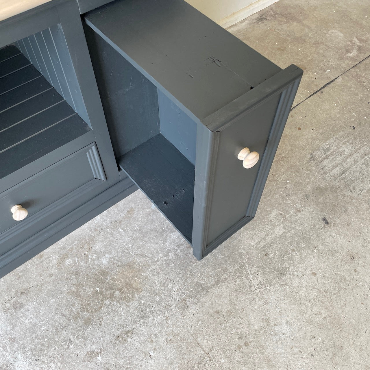 Industrial Farmhouse Entertainment Unit