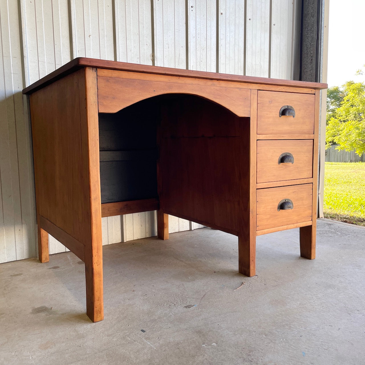 Reclaimed Barn Wood Study Desk