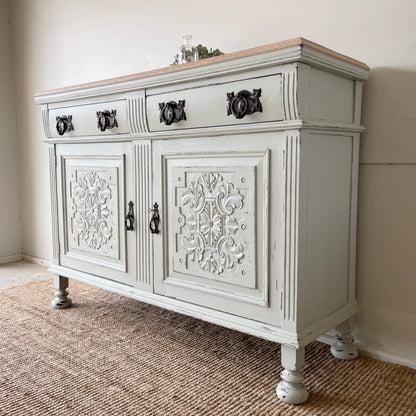 Farmhouse Style Oak Sideboard