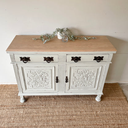 Farmhouse Style Oak Sideboard