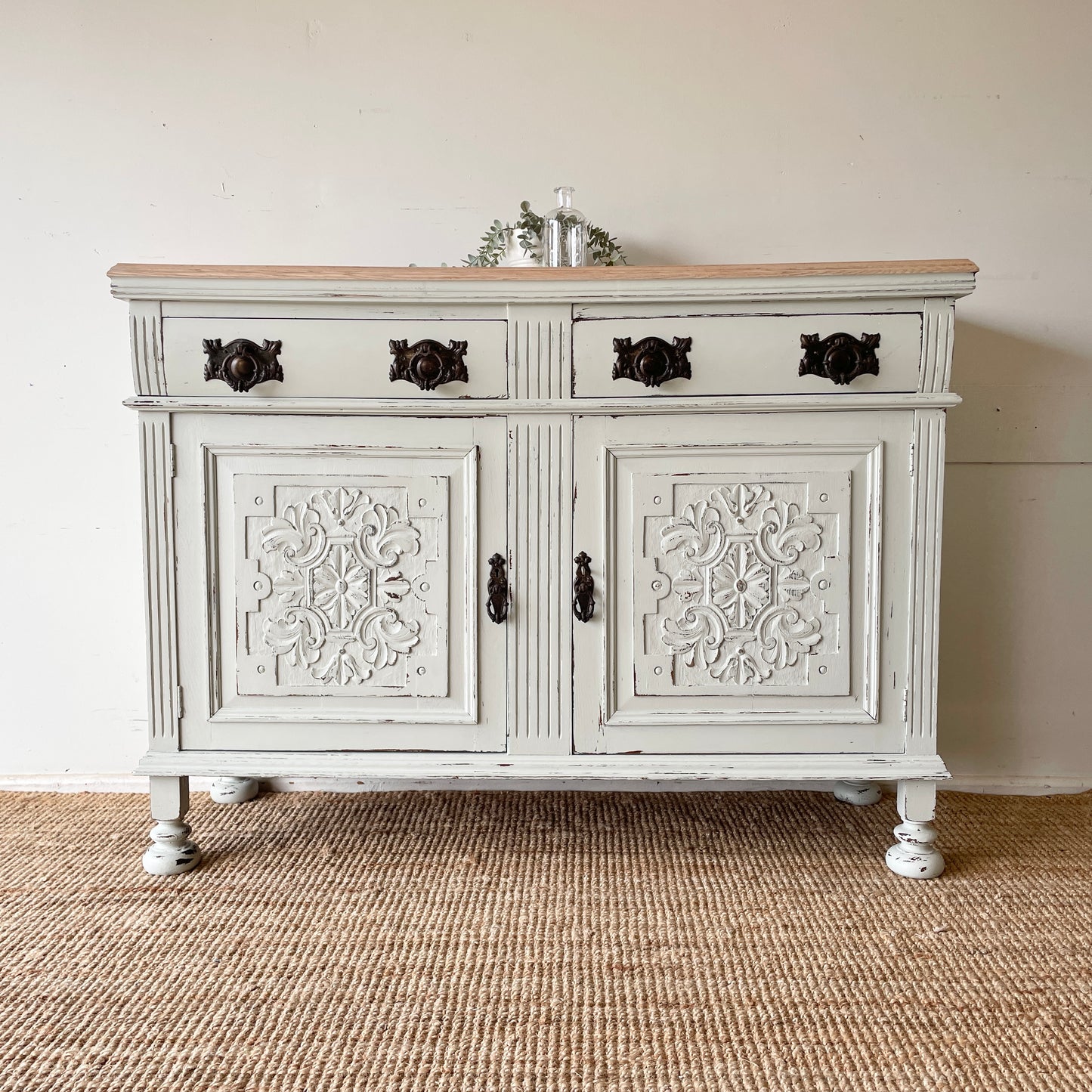 Farmhouse Style Oak Sideboard