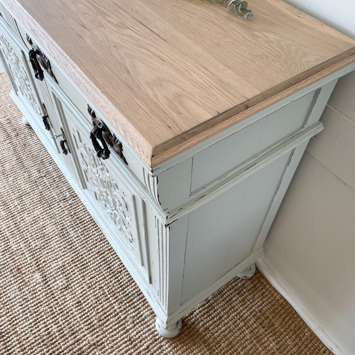Farmhouse Style Oak Sideboard