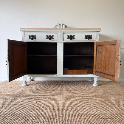Farmhouse Style Oak Sideboard