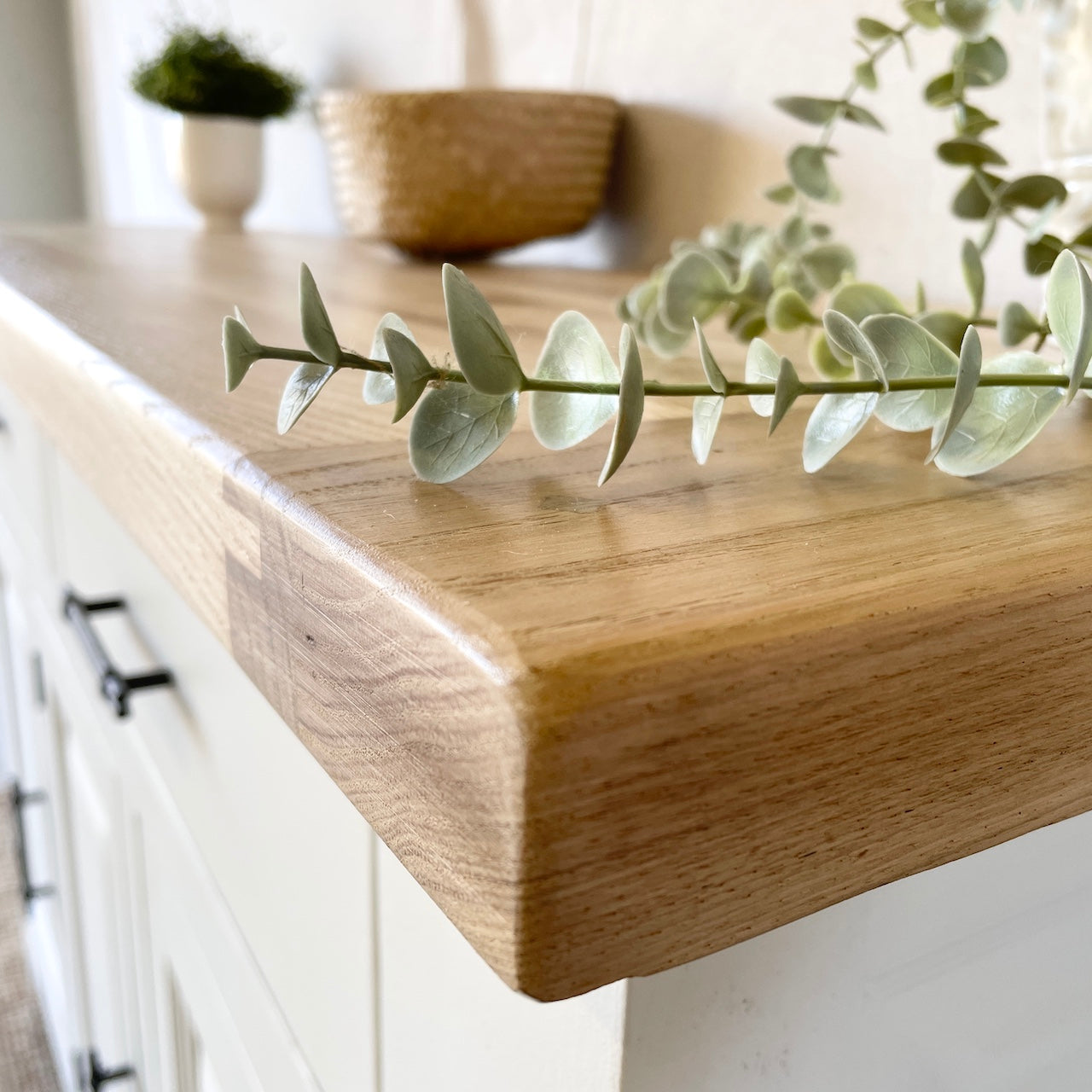 Hamptons Style White Sideboard | Natural at Home