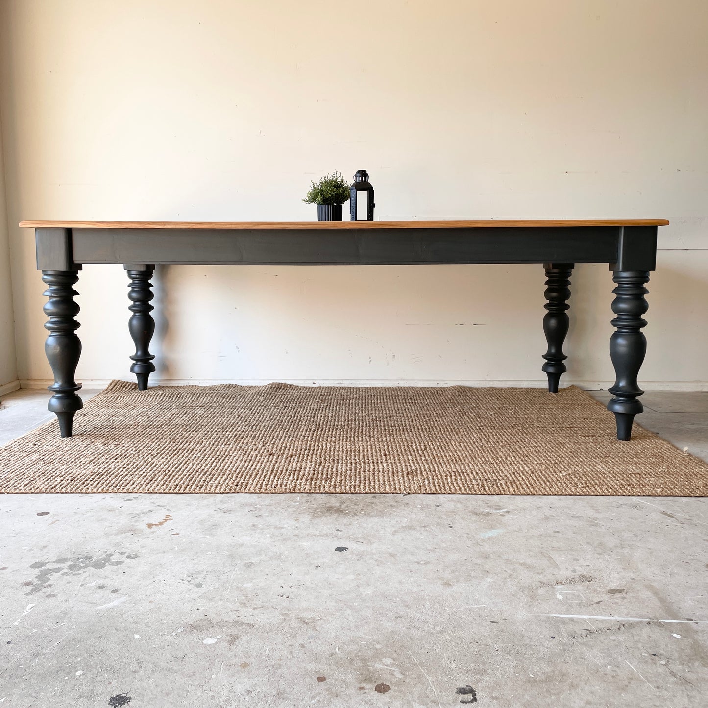 Industrial Style Dining Table