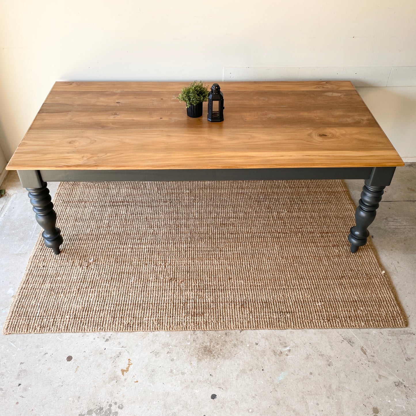Industrial Style Dining Table