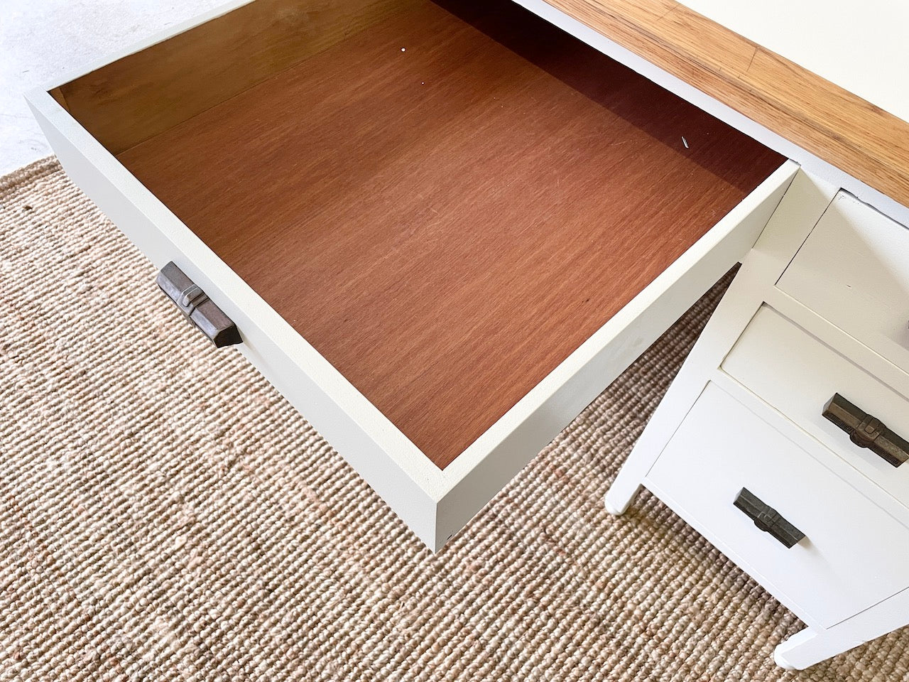 Hamptons Style English Oak Desk