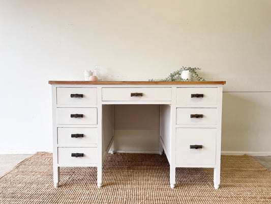 Hamptons Style English Oak Desk