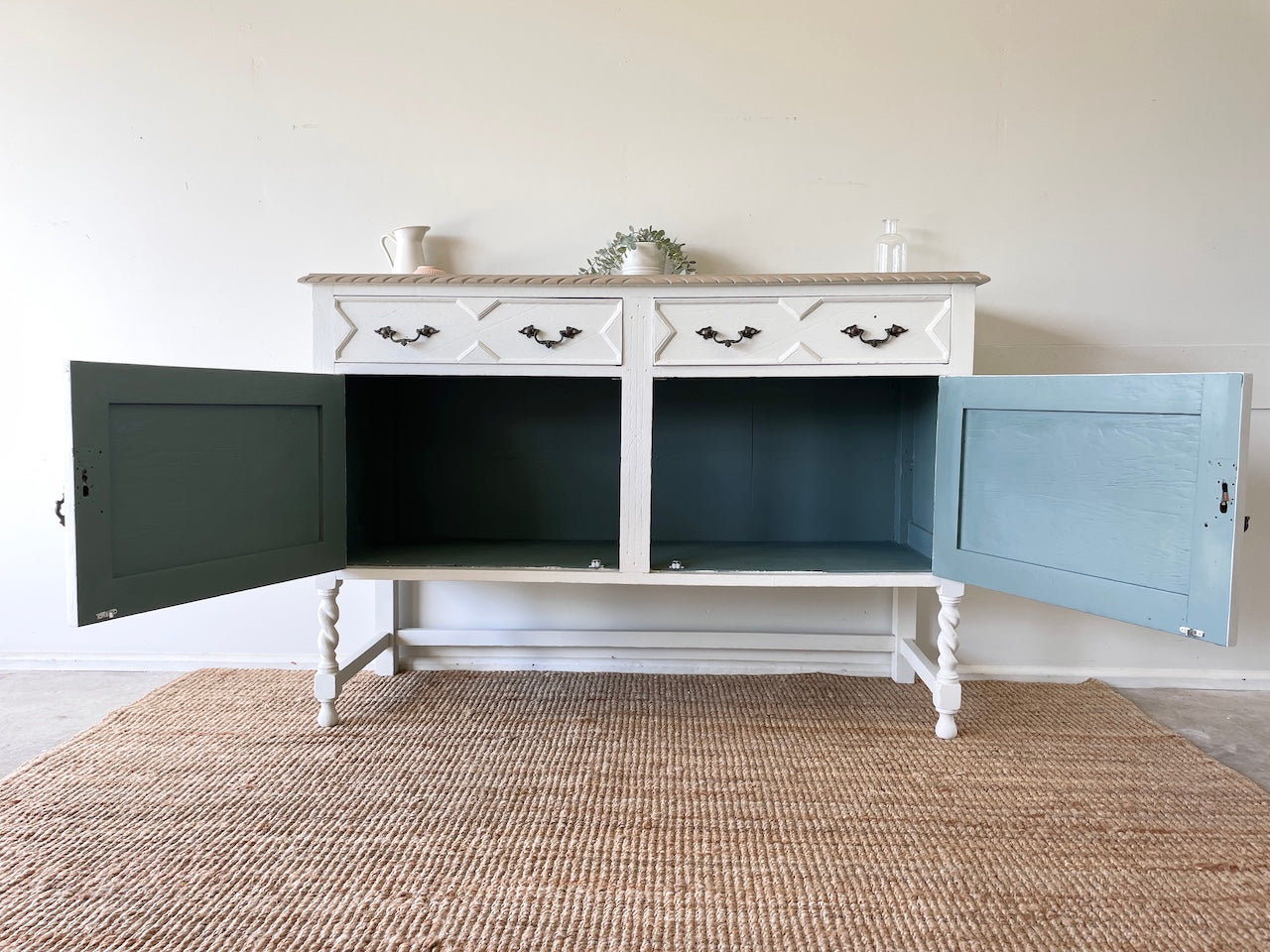 Farmhouse Style English Oak Sideboard