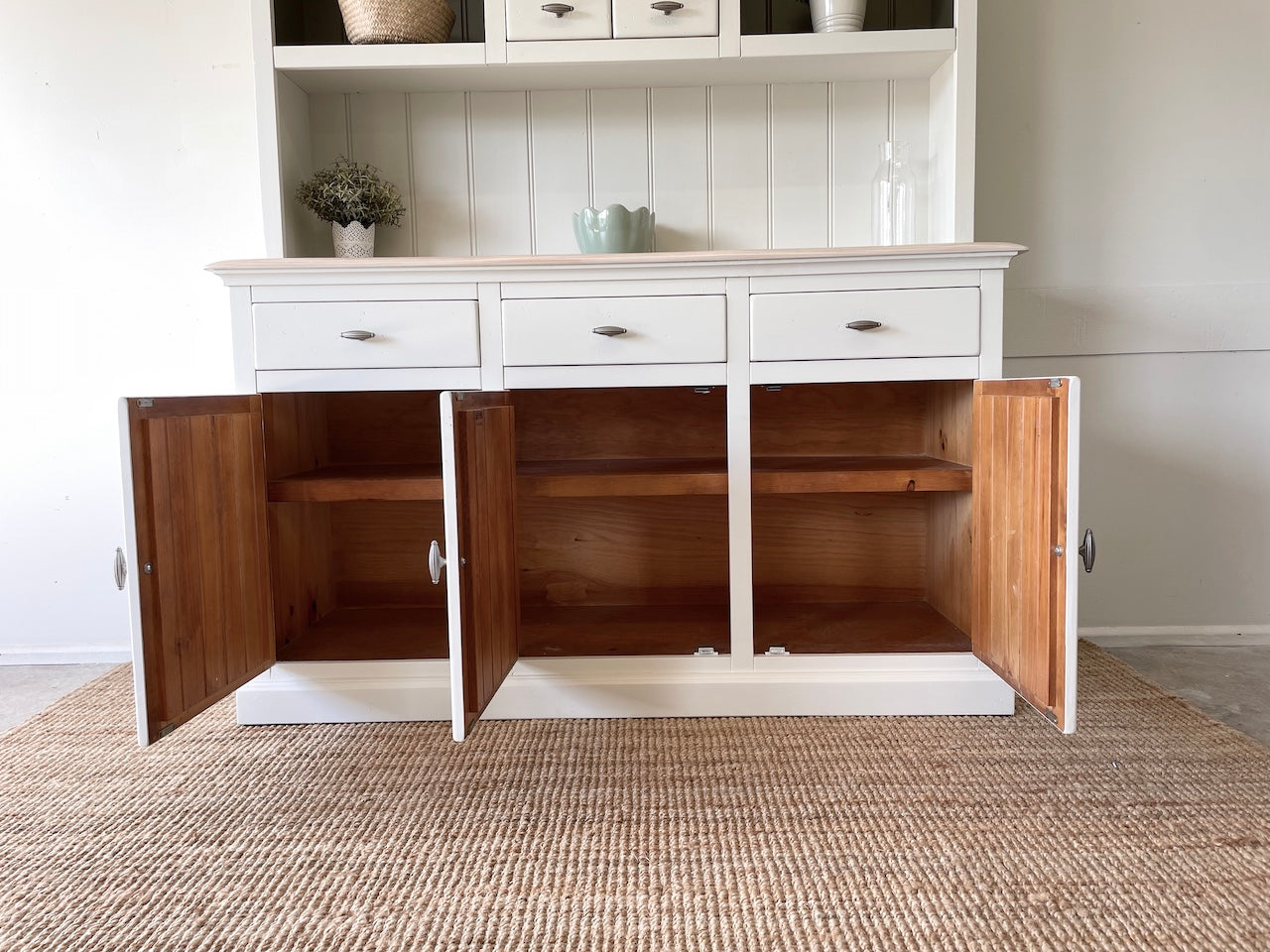 French Country Buffet Hutch