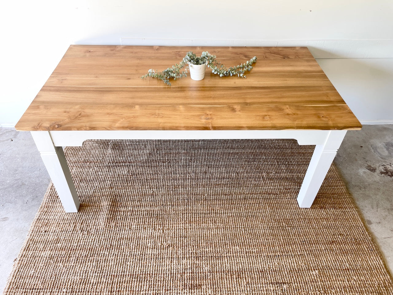 Hamptons Style Teak Dining Table