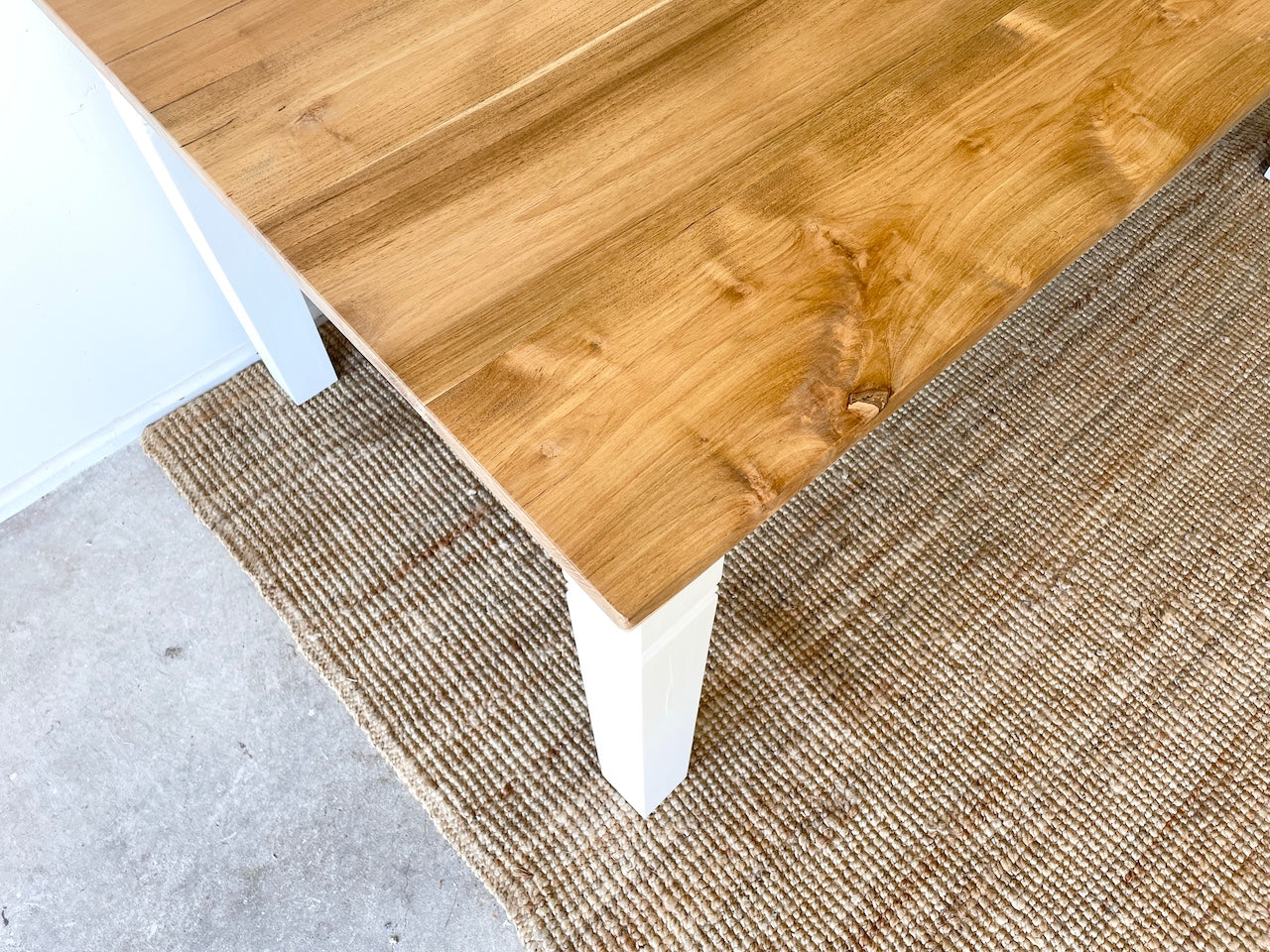 Hamptons Style Teak Dining Table