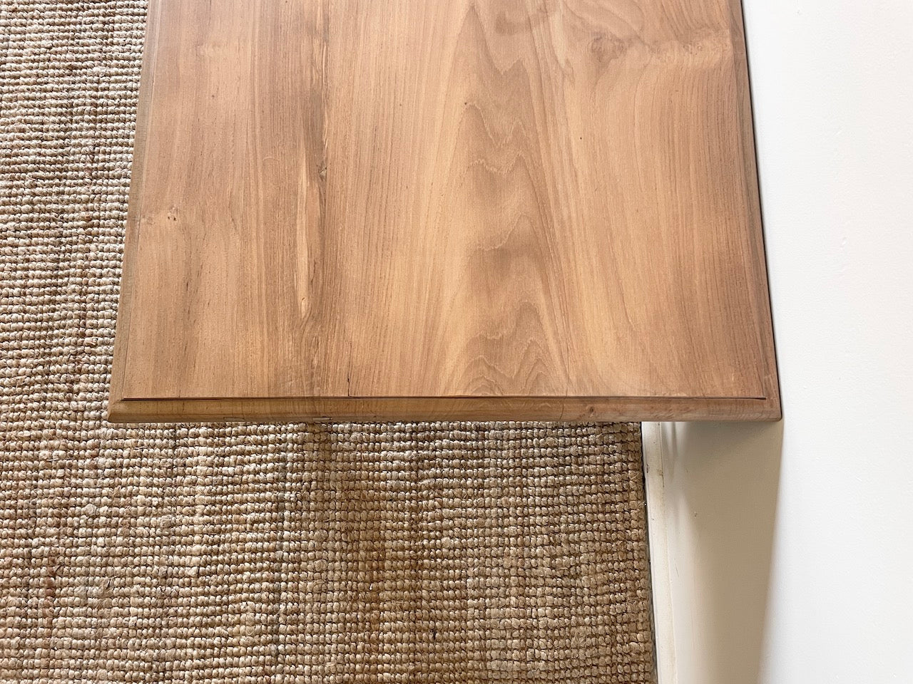 Industrial Style Teak Coffee Table