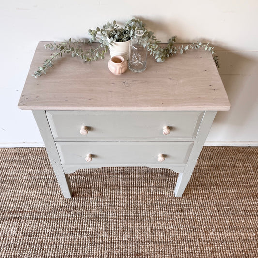 French Farmhouse Silky Oak Drawers