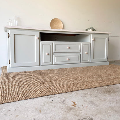 Farmhouse Style Entertainment Unit