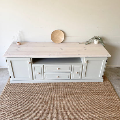 Farmhouse Style Entertainment Unit