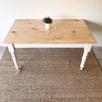 Country Farmhouse Dining Table