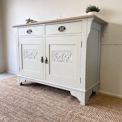 Farmhouse Style Silky Oak Sideboard