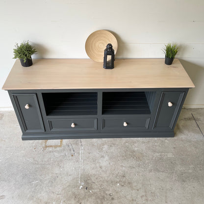 Industrial Farmhouse Entertainment Unit