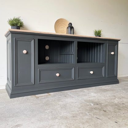 Industrial Farmhouse Entertainment Unit