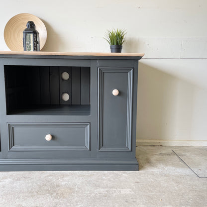 Industrial Farmhouse Entertainment Unit