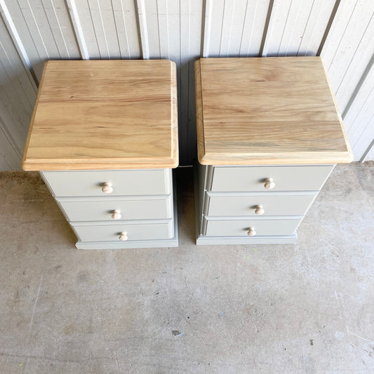 French Farmhouse Bedside Tables