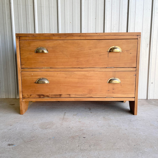 Vintage Farmhouse Blanket Box