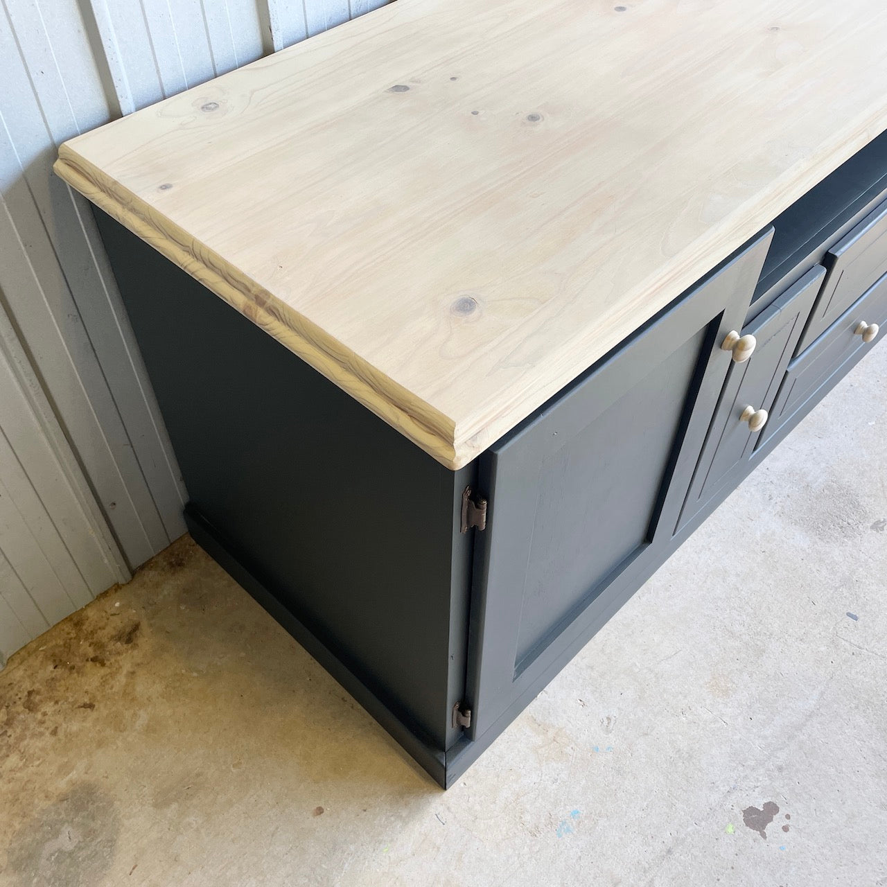 Farmhouse Style Entertainment Unit