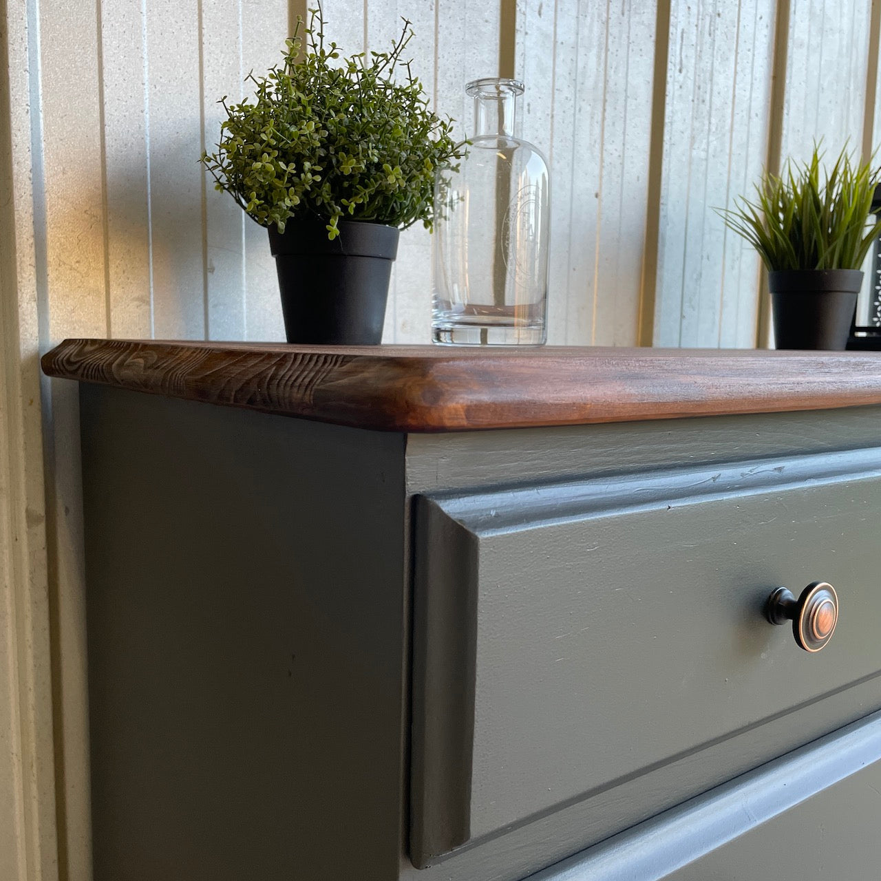 Pair of Country Farmhouse Bedside Tables