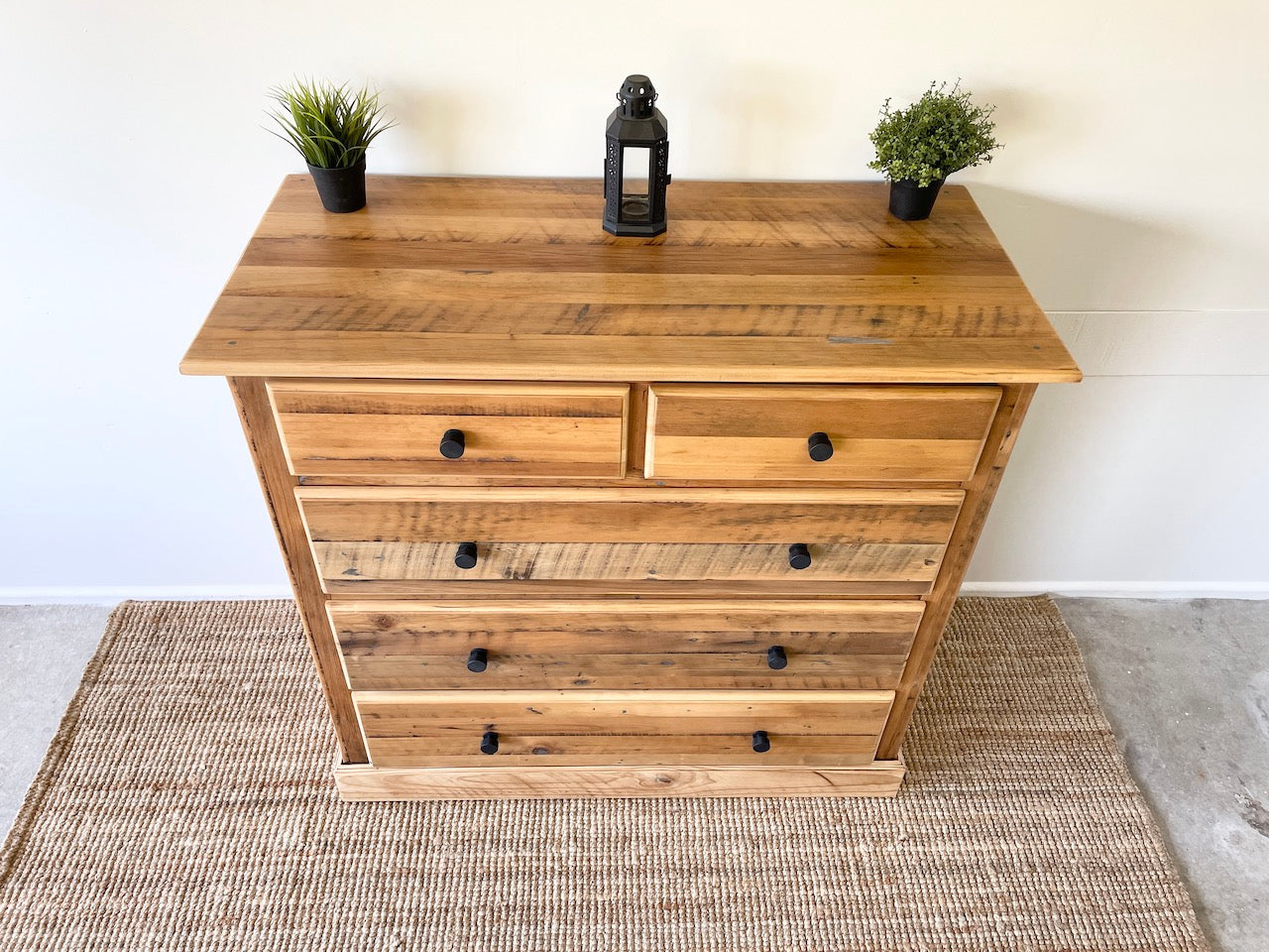 Farmhouse Style Timber Tallboy