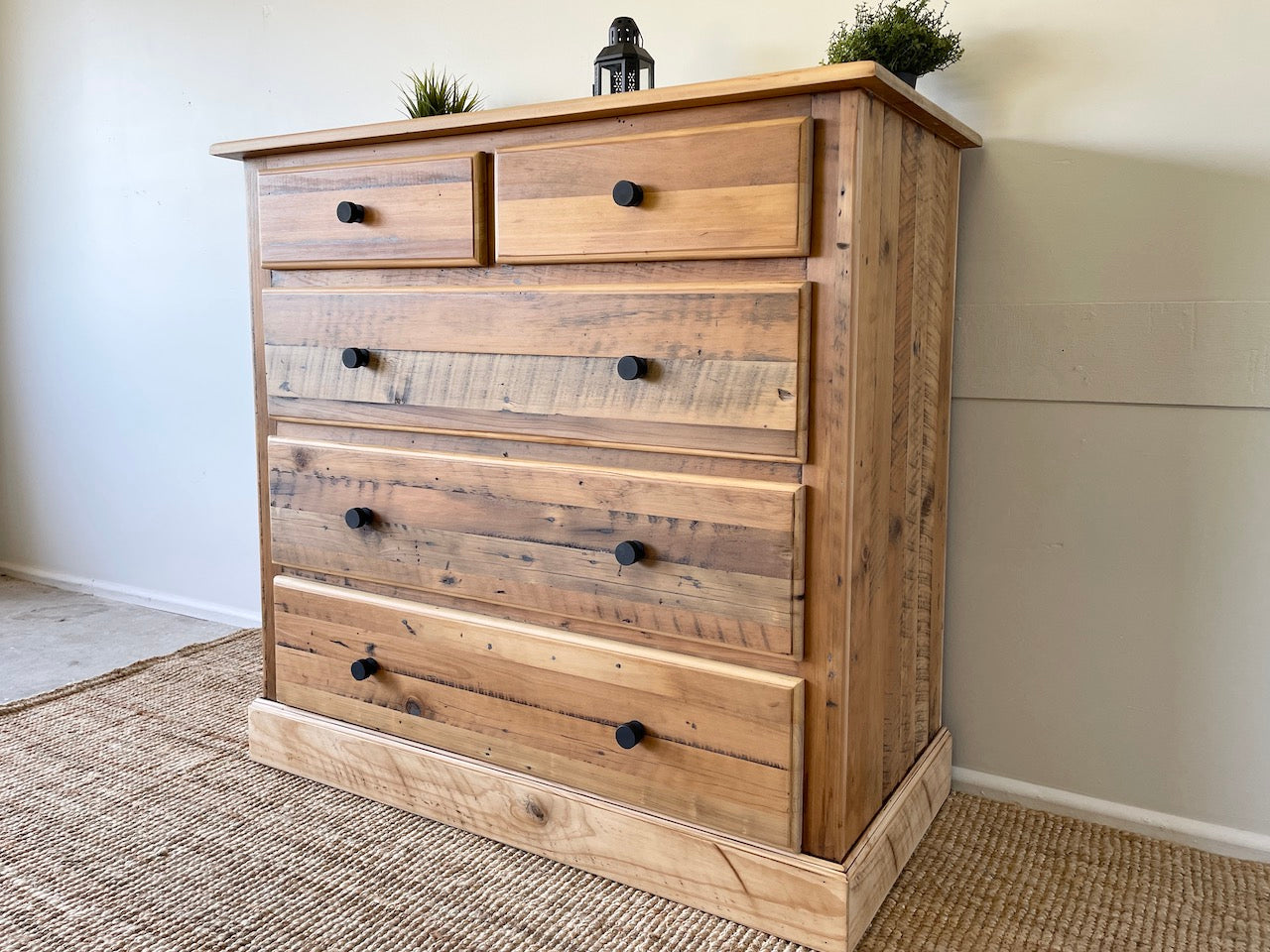 Farmhouse Style Timber Tallboy